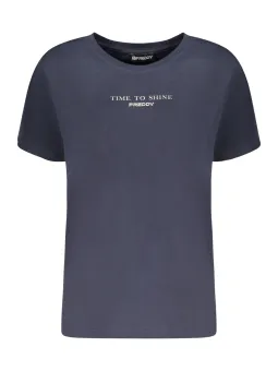 FREDDY Damen KURZARM-T-SHIRT Blau | online kaufen