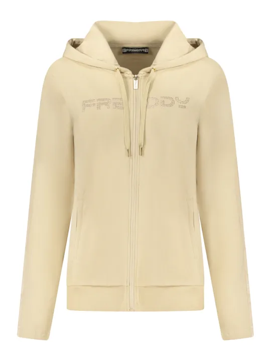 FREDDY Damen Sweatshirt Beige mieten – Flex-Fashion Verleih