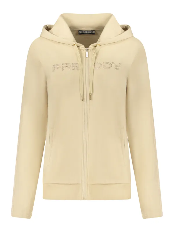 FREDDY Damen Sweatshirt Beige mieten – Flex-Fashion Verleih