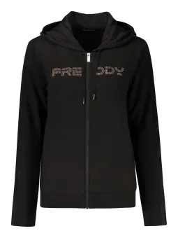 FREDDY Damen Sweatshirt Schwarz mieten | Flex-Fashion Verleih