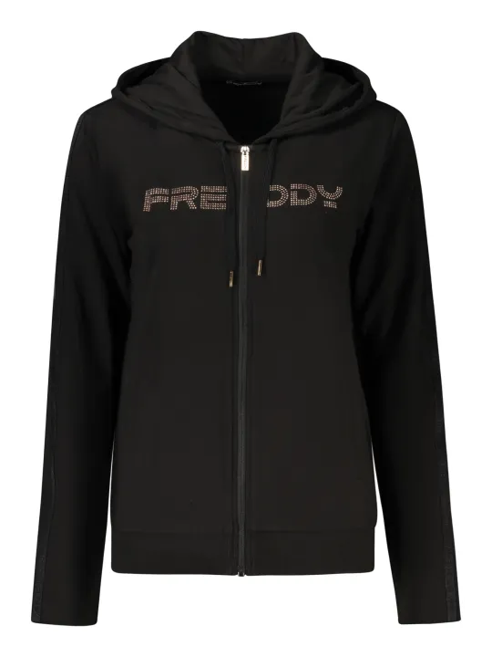 FREDDY Damen Sweatshirt Schwarz mieten | Flex-Fashion Verleih