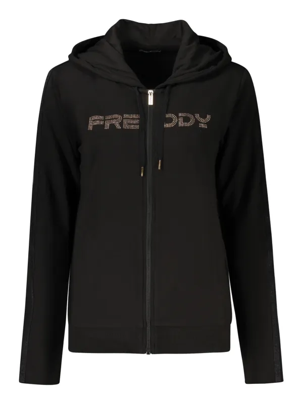 FREDDY Damen Sweatshirt Schwarz mieten | Flex-Fashion Verleih