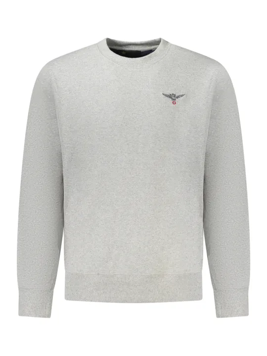 ACCADEMIA MILITARE Herren Sweatshirt Grau mieten - Flex-Fashion