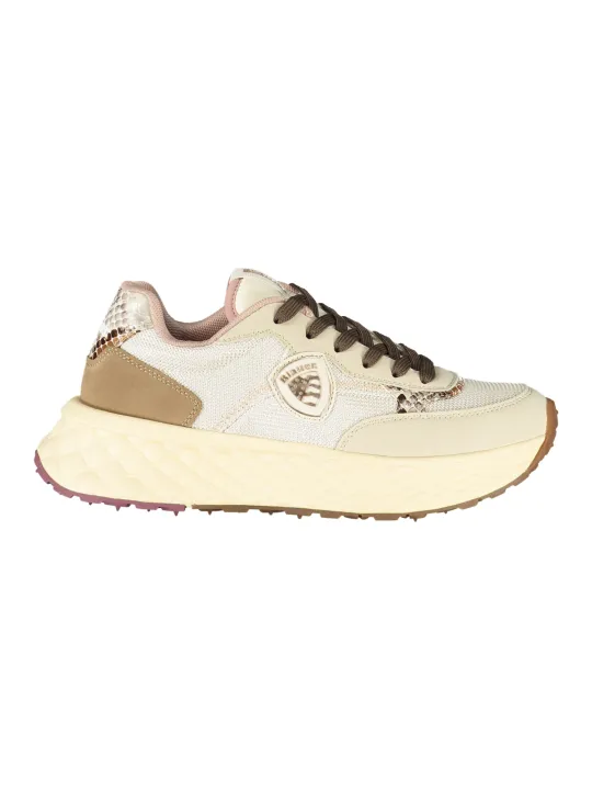 Blauer Damen SPORTSCHUH Beige | online kaufen