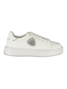Blauer Damen Sneaker mieten - Stil & Komfort in Weiß
