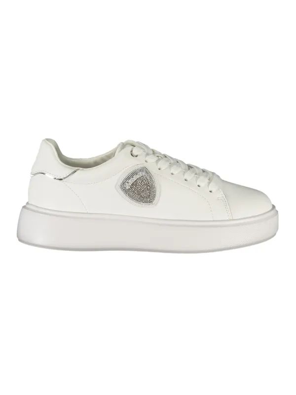 Blauer Damen Sneaker mieten - Stil & Komfort in Weiß
