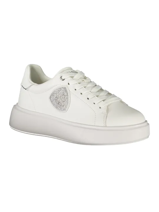 Blauer Damen Sneaker mieten - Stil & Komfort in Weiß
