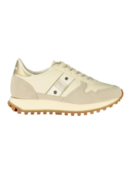 Blauer Damen Sneaker Beige mieten - Flex-Fashion Verleih