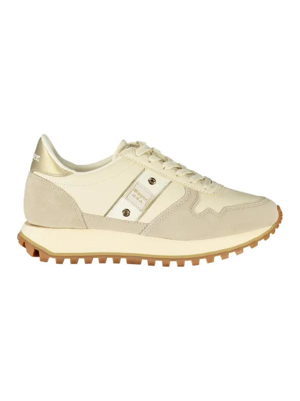 Blauer Damen Sneaker Beige mieten - Flex-Fashion Verleih