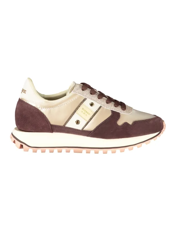 Blauer Damen Sneaker Beige mieten - Flex-Fashion Verleih