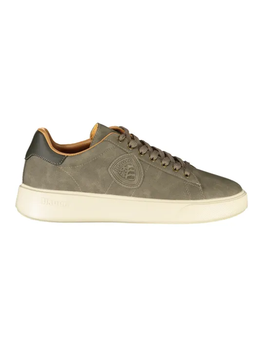 Blauer Herren Sportschuh mieten – Grau Sneakers Verleih