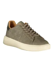 Blauer Herren Sportschuh mieten – Grau Sneakers Verleih