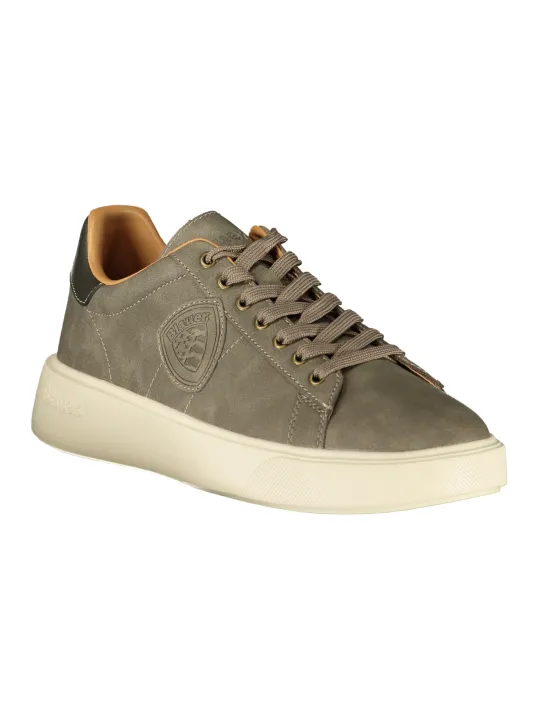Blauer Herren Sportschuh mieten – Grau Sneakers Verleih