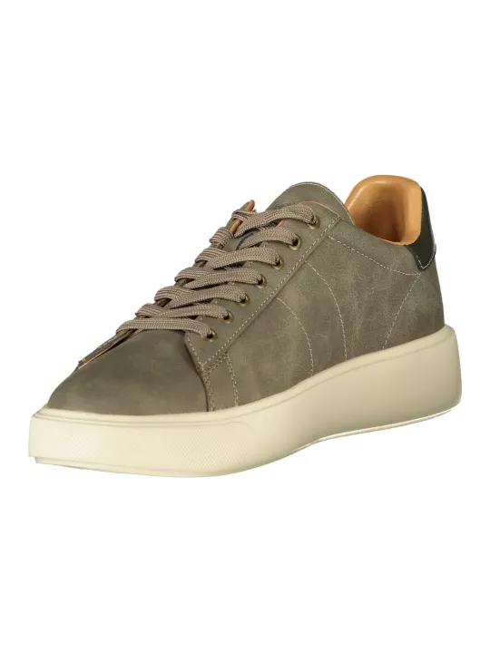 Blauer Herren Sportschuh mieten – Grau Sneakers Verleih