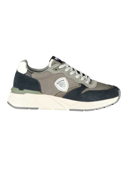 Blauer Herren Sneakers Grau mieten - Flex-Fashion Verleih