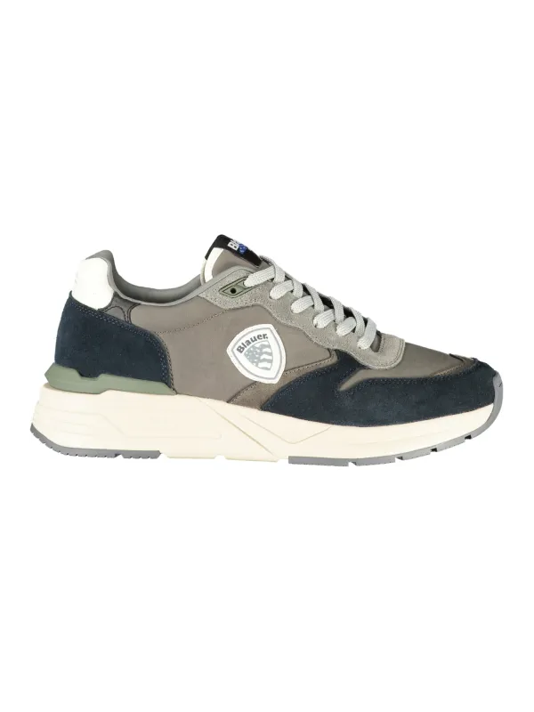 Blauer Herren Sneakers Grau mieten - Flex-Fashion Verleih