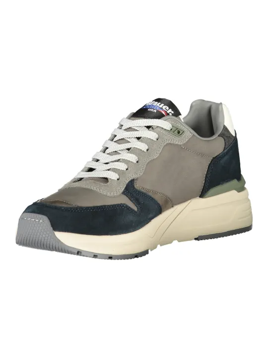 Blauer Herren Sneakers Grau mieten - Flex-Fashion Verleih