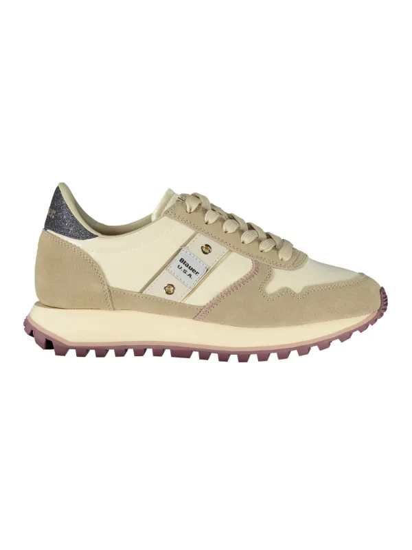 Blauer Damen Sneaker Beige mieten | Flex-Fashion Verleih