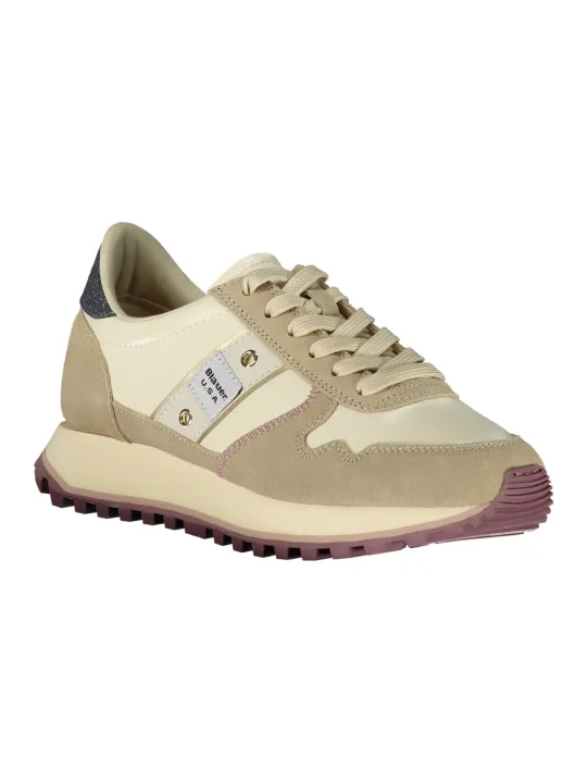 Blauer Damen Sneaker Beige mieten | Flex-Fashion Verleih