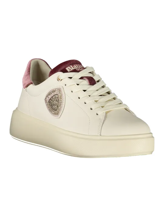 Blauer Damen Sneaker Weiß mieten – Flex-Fashion Verleih