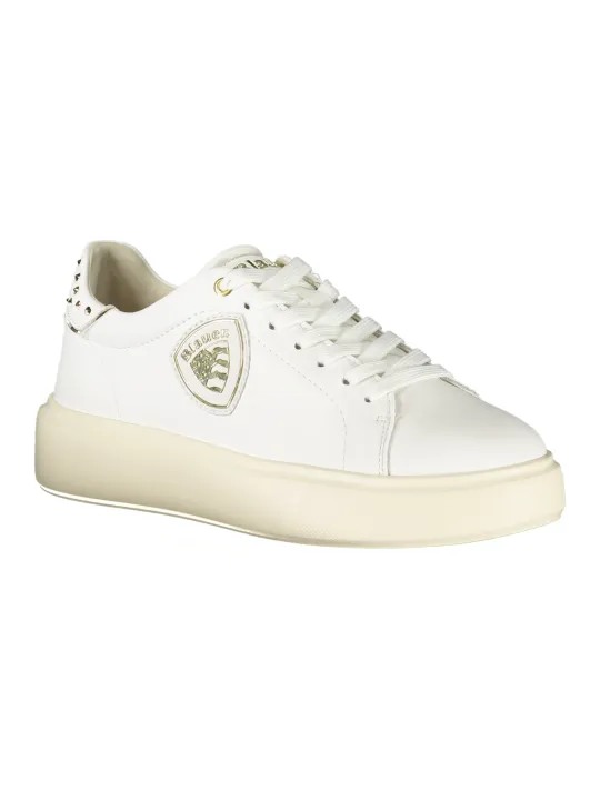 Blauer Damen Sneaker Weiß mieten – Flex-Fashion Verleih