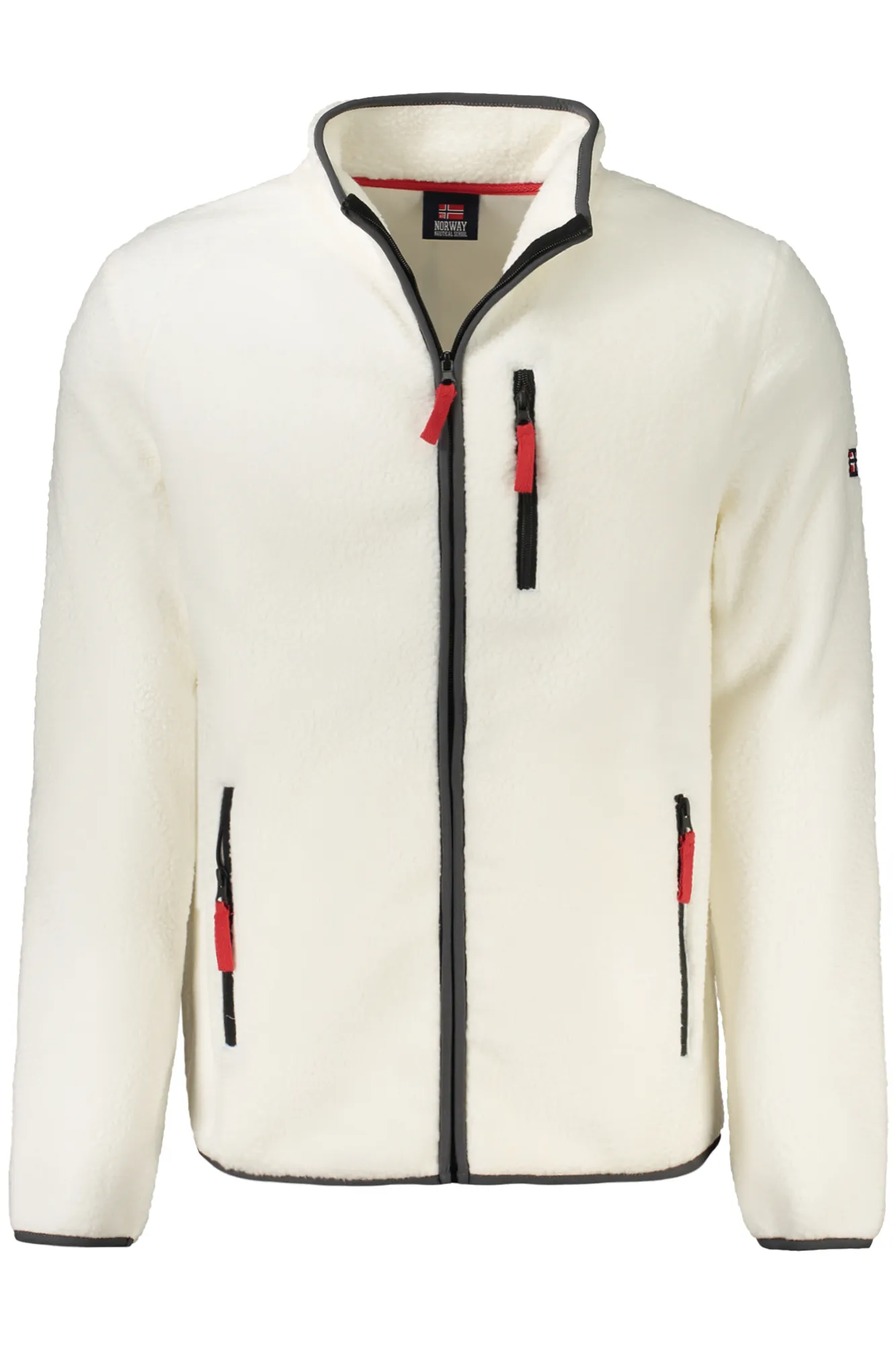 Herren LANGARM-SWEATSHIRT Weiß 839506_BIOFFWHI