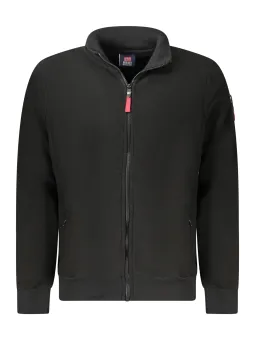 Herren Fleece-Sweatshirt Schwarz mieten | Flex-Fashion Verleih