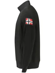 Herren Fleece-Sweatshirt Schwarz mieten | Flex-Fashion Verleih