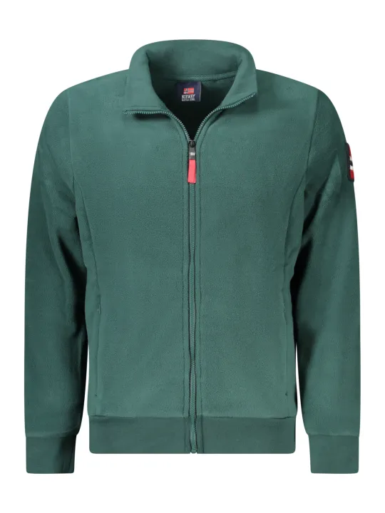 Grünes Herren Fleece-Sweatshirt mieten | NORWAY 1963 Verleih