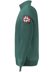 Grünes Herren Fleece-Sweatshirt mieten | NORWAY 1963 Verleih
