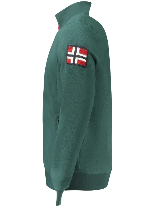 Grünes Herren Fleece-Sweatshirt mieten | NORWAY 1963 Verleih
