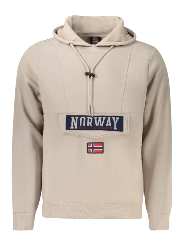 Miete Herren Kapuzensweatshirt Beige XL/3XL | Flex-Fashion