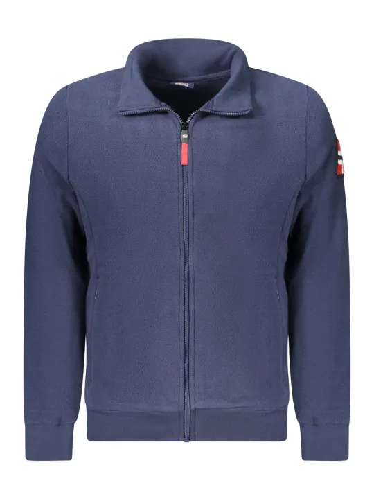 NORWAY 1963 Herren Fleece-Sweatshirt Blau mieten | Flex-Fashion