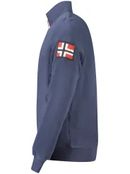 NORWAY 1963 Herren Fleece-Sweatshirt Blau mieten | Flex-Fashion