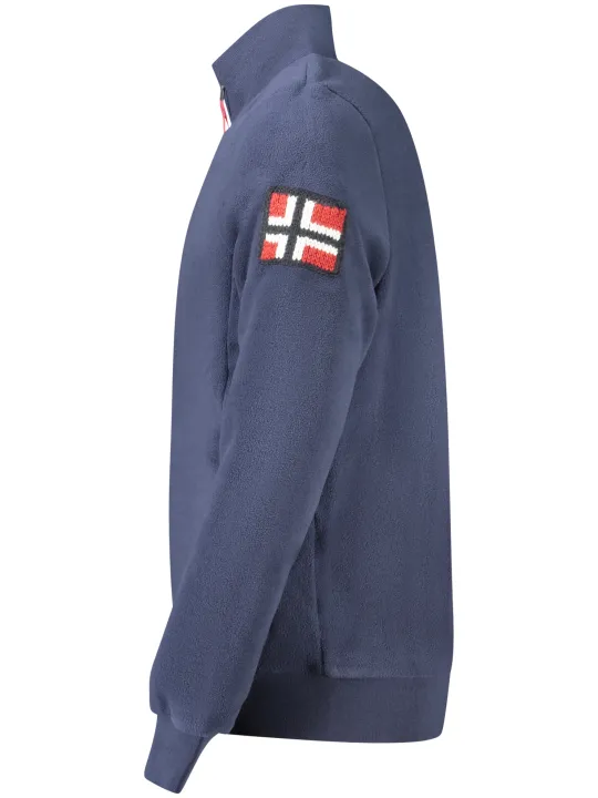 NORWAY 1963 Herren Fleece-Sweatshirt Blau mieten | Flex-Fashion