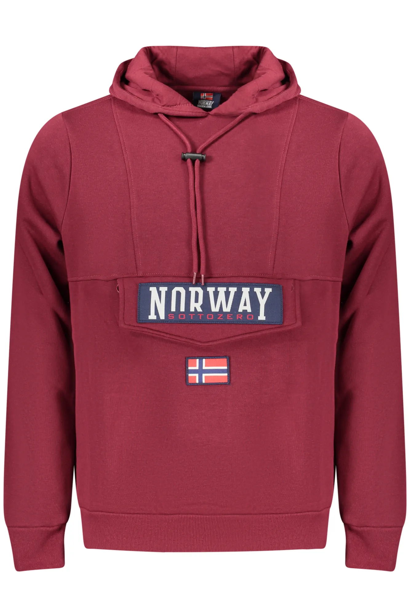 Herren KAPUZENSWEATSHIRT Violett 849429_VIMERLOT