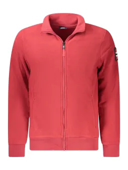 NORWAY 1963 Herren Fleece-Sweatshirt Rot leihen | Flex-Fashion