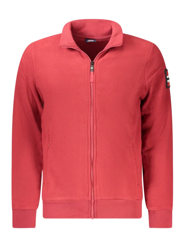 NORWAY 1963 Herren Fleece-Sweatshirt Rot leihen | Flex-Fashion
