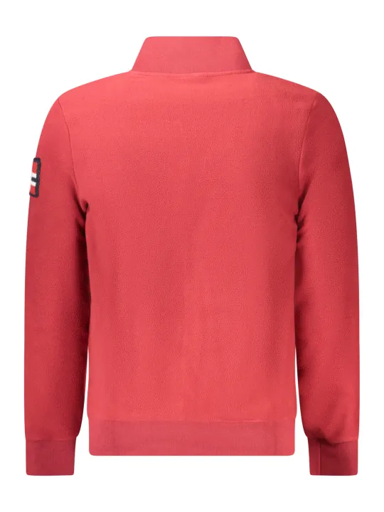 NORWAY 1963 Herren Fleece-Sweatshirt Rot leihen | Flex-Fashion
