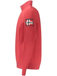 NORWAY 1963 Herren Fleece-Sweatshirt Rot leihen | Flex-Fashion