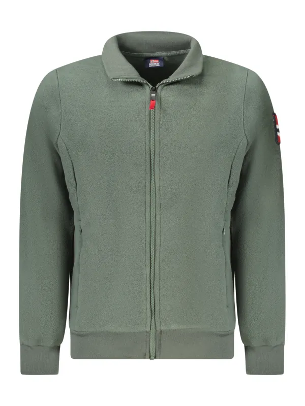 Grünes Herren Fleece-Sweatshirt leihen | NORWAY 1963 Verleih