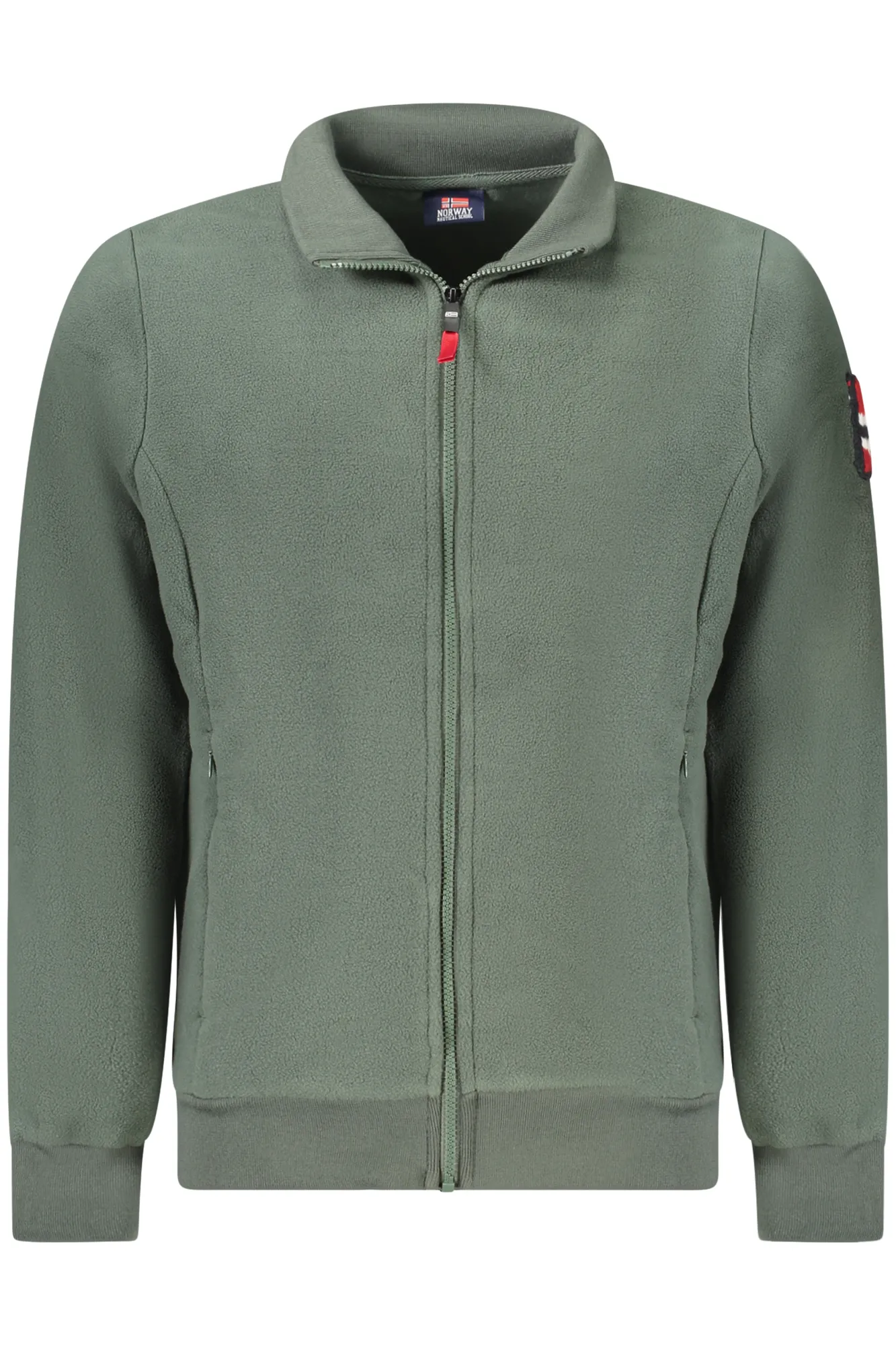 Herren FLEECE-SWEATSHIRT Grün 859532_VEARMY