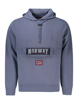 NORWAY 1963 Herren KAPUZENSWEATSHIRT Blau | online kaufen