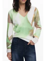 Desigual Damen T-Shirt Grün mieten – Flex-Fashion Verleih