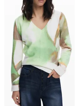 Desigual Damen T-Shirt Grün mieten – Flex-Fashion Verleih