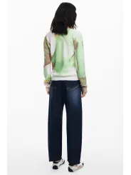 Desigual Damen T-Shirt Grün mieten – Flex-Fashion Verleih
