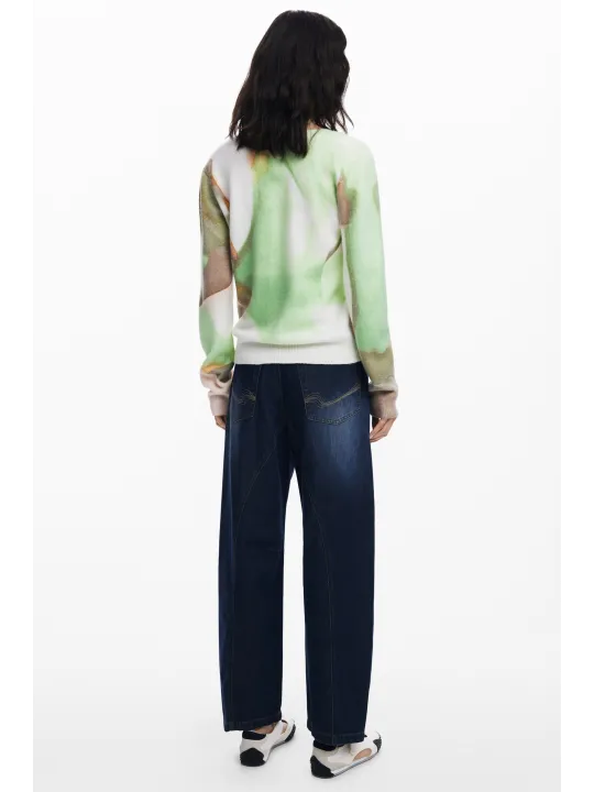 Desigual Damen T-Shirt Grün mieten – Flex-Fashion Verleih