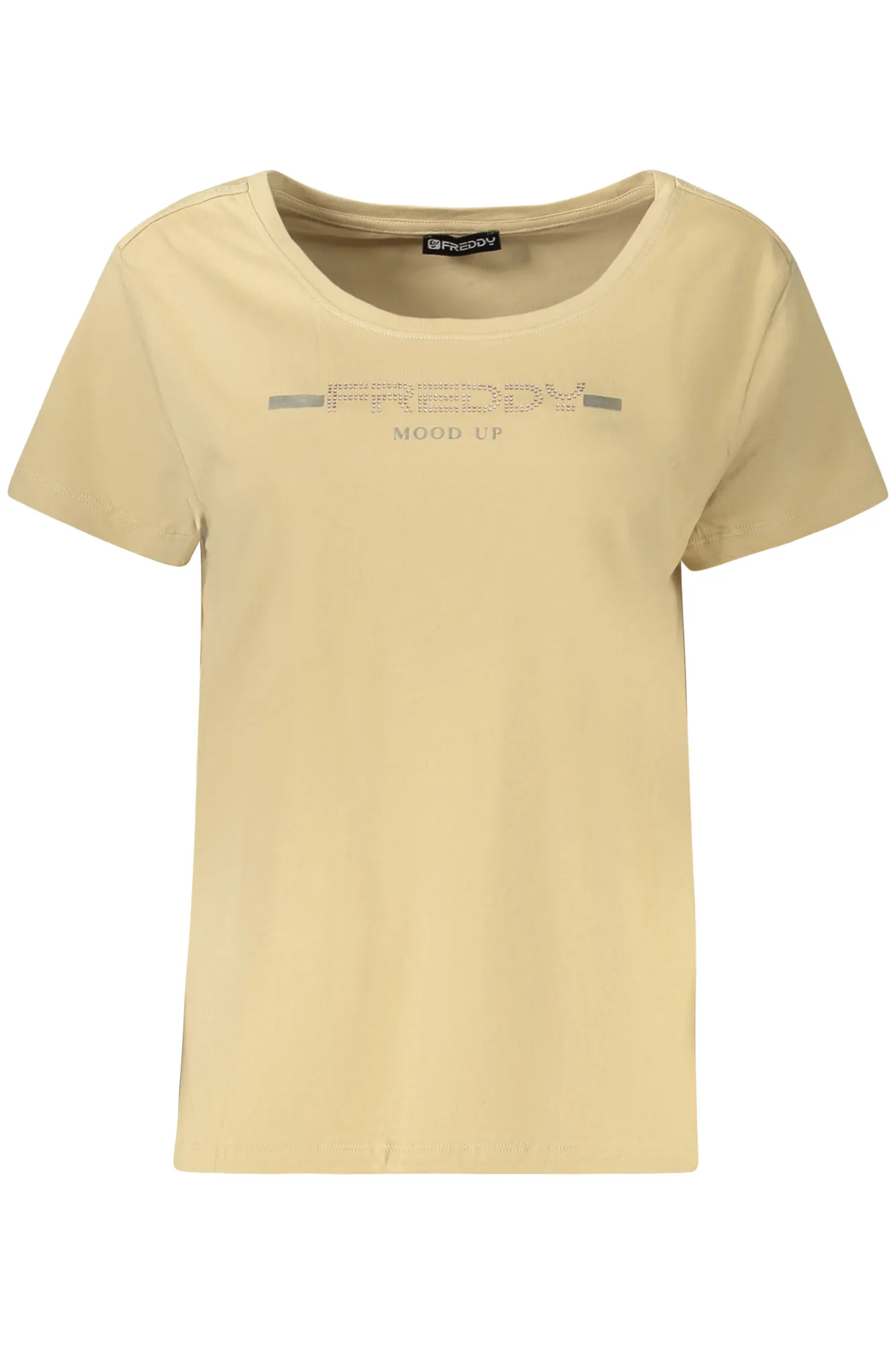 Damen KURZARM-T-SHIRT Beige F25WCRT1_BEZ44