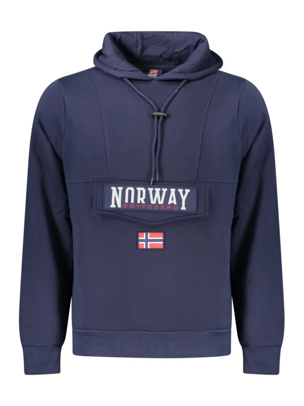 Miete das NORWAY 1963 Herren Kapuzensweatshirt Blau