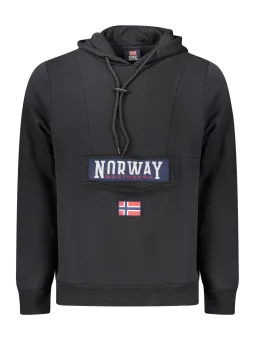 NORWAY 1963 Herren KAPUZENSWEATSHIRT Schwarz | online kaufen